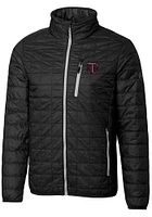 Cutter and Buck Texas A&M Aggies Mens Black Rainier PrimaLoft Puffer Filled Jacket