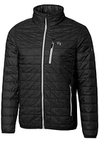 Cutter and Buck Wake Forest Demon Deacons Mens Black Rainier PrimaLoft Puffer Filled Jacket