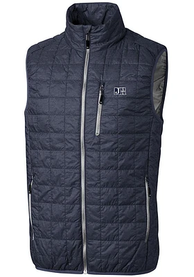 Cutter and Buck Jackson State Tigers Mens Rainier PrimaLoft Puffer Sleeveless Jacket
