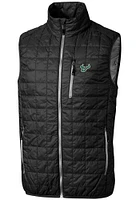 Cutter and Buck South Florida Bulls Mens Black Rainier PrimaLoft Puffer Sleeveless Jacket