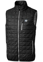 Cutter and Buck Southern University Jaguars Mens Black Rainier PrimaLoft Puffer Sleeveless Jacke..