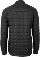 Cutter and Buck Iowa State Cyclones Mens Black Rainier PrimaLoft Quilted Outerwear Lined Jacket