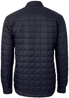 Cutter and Buck Jackson State Tigers Mens Navy Blue Rainier PrimaLoft Quilted Outerwear Lined Ja..