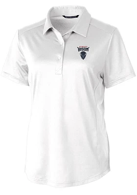 Cutter and Buck Howard Bison Womens Prospect Textured Short Sleeve Polo Shirt