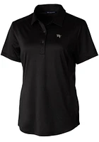 Cutter and Buck Wake Forest Demon Deacons Womens Prospect Textured Short Sleeve Polo Shirt