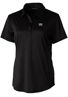 Cutter and Buck Jackson State Tigers Womens Prospect Textured Short Sleeve Polo Shirt