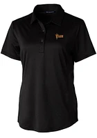Cutter and Buck Arizona State Sun Devils Womens Prospect Textured Short Sleeve Polo Shirt
