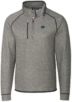Cutter and Buck Florida Gators Mens Mainsail Long Sleeve Qtr Zip Pullover