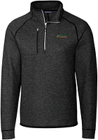 Cutter and Buck Florida A&M Rattlers Mens Charcoal Mainsail Long Sleeve Qtr Zip Pullover