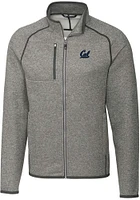 Cutter and Buck Cal Golden Bears Mens Grey Mainsail Medium Weight Jacket