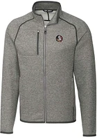 Cutter and Buck Florida State Seminoles Mens Grey Mainsail Medium Weight Jacket