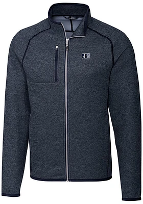 Cutter and Buck Jackson State Tigers Mens Navy Blue Mainsail Medium Weight Jacket