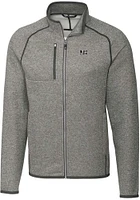 Cutter and Buck Jackson State Tigers Mens Grey Mainsail Medium Weight Jacket