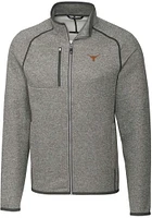 Cutter and Buck Texas Longhorns Mens Grey Mainsail Medium Weight Jacket