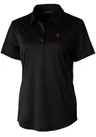 Cutter and Buck Alabama Crimson Tide Womens Prospect Textured Short Sleeve Polo Shirt