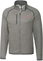 Cutter and Buck UNLV Runnin Rebels Mens Grey Mainsail Medium Weight Jacket