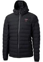 Cutter and Buck Louisville Cardinals Mens Black Mission Ridge Repreve Puffer Filled Jacket