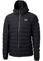 Cutter and Buck UNLV Runnin Rebels Mens Black Mission Ridge Repreve Puffer Filled Jacket