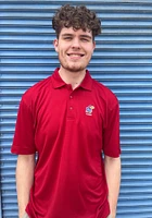 Cutter and Buck Kansas Jayhawks Mens Cardinal Genre Short Sleeve Polo