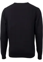 Cutter and Buck Miami RedHawks Mens Black Lakemont Long Sleeve Sweater