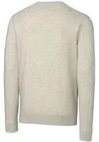 Cutter and Buck Xavier Musketeers Mens Oatmeal Lakemont Long Sleeve Sweater