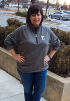 Cutter and Buck Eastern Michigan Eagles Mens Grey Jackson Long Sleeve Qtr Zip Pullover
