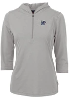 Cutter and Buck Memphis Tigers Womens Virtue Eco Pique Hooded Sweatshirt