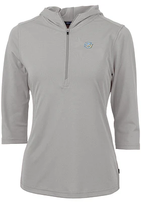 Cutter and Buck Southern University Jaguars Womens Virtue Eco Pique Hooded Sweatshirt