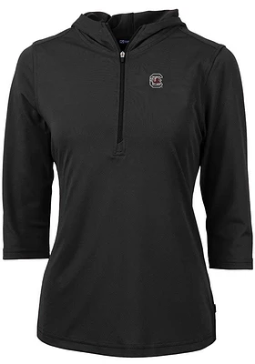 Cutter and Buck South Carolina Gamecocks Womens Virtue Eco Pique Hooded Sweatshirt