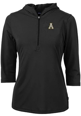 Cutter and Buck Appalachian State Mountaineers Womens Virtue Eco Pique Hooded Sweatshirt