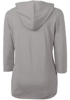 Cutter and Buck BYU Cougars Womens Virtue Eco Pique Hooded Sweatshirt