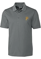 Cutter and Buck Pittsburgh Pirates Mens Fairwood Short Sleeve Polo