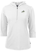 Cutter and Buck Florida Gulf Coast Eagles Womens Virtue Eco Pique Hooded Sweatshirt