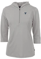 Cutter and Buck Villanova Wildcats Womens Virtue Eco Pique Hooded Sweatshirt