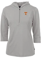 Cutter and Buck Tennessee Volunteers Womens Virtue Eco Pique Hooded Sweatshirt