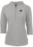 Cutter and Buck Montana Grizzlies Womens Virtue Eco Pique Hooded Sweatshirt