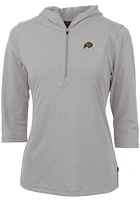 Cutter and Buck Colorado Buffaloes Womens Virtue Eco Pique Hooded Sweatshirt