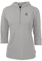 Cutter and Buck Arizona Wildcats Womens Virtue Eco Pique Hooded Sweatshirt