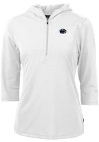 Cutter and Buck Penn State Nittany Lions Womens Virtue Eco Pique Hooded Sweatshirt