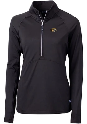 Cutter and Buck Missouri Tigers Womens Adapt Eco Qtr Zip