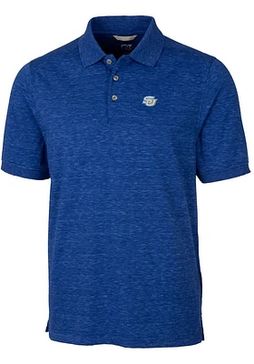 Cutter and Buck Southern University Jaguars Mens Advantage Space Dye Short Sleeve Polo