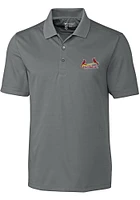 Cutter and Buck St Louis Cardinals Mens Grey Fairwood Short Sleeve Polo