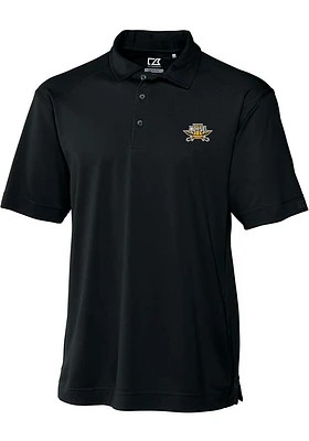 Cutter and Buck Northern Kentucky Norse Mens Black Genre Short Sleeve Polo