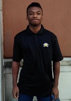 Cutter and Buck Northern Kentucky Norse Mens Black Genre Short Sleeve Polo