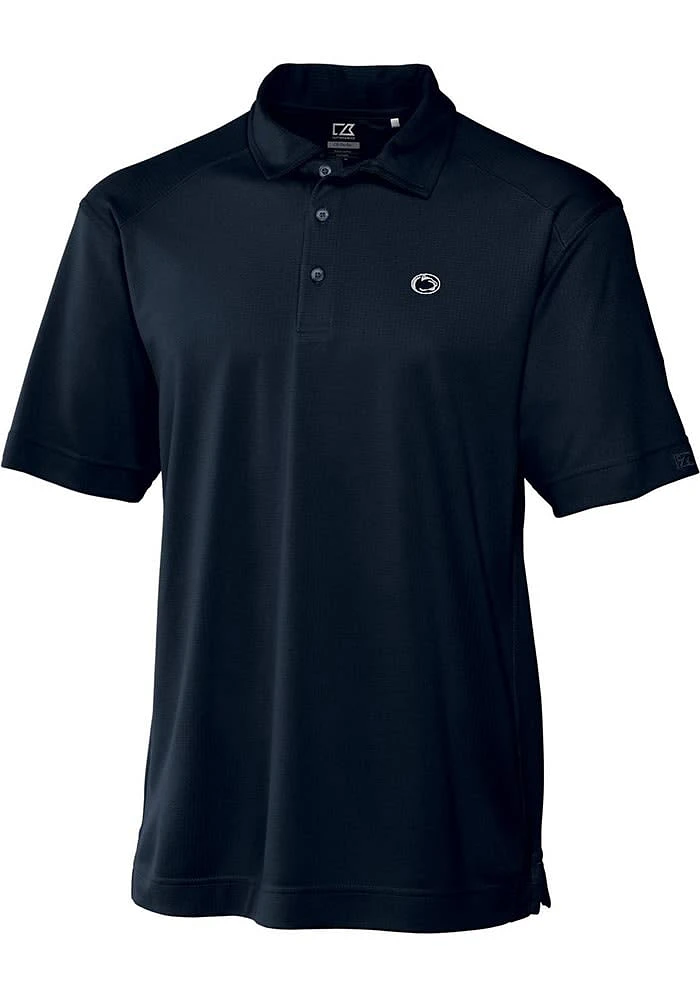 Cutter and Buck Penn State Nittany Lions Mens Navy Blue Genre Short Sleeve Polo