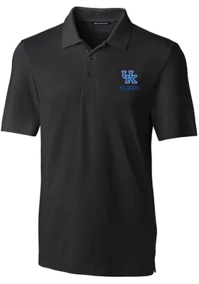 Cutter and Buck Kentucky Wildcats Mens Forge Short Sleeve Polo