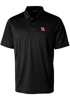 Cutter and Buck Houston Cougars Mens Prospect Textured Short Sleeve Polo