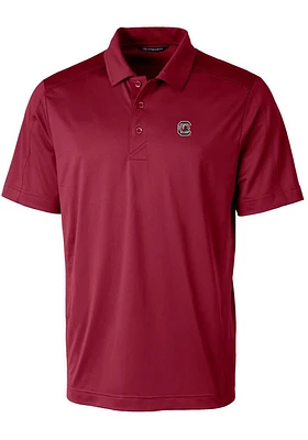 Cutter and Buck South Carolina Gamecocks Mens Prospect Textured Short Sleeve Polo