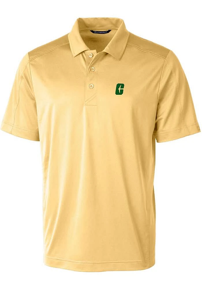 Cutter and Buck UNCC 49ers Mens Prospect Textured Short Sleeve Polo