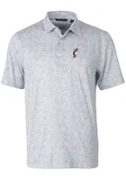 Cutter and Buck Cincinnati Bearcats Mens Pike Constellation Short Sleeve Polo